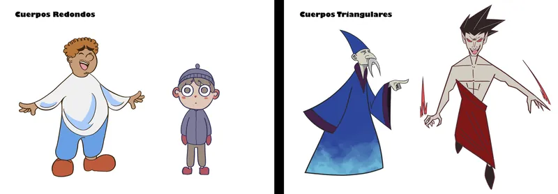 Cuerpos redondos y triangulares