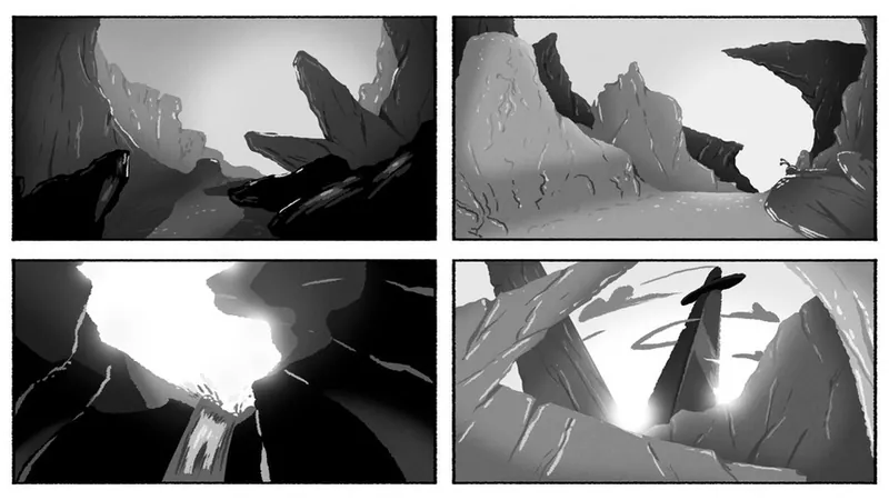 Thumbnails de guion